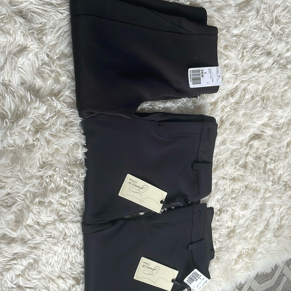 Lot of 3 pairs of Black Forever 21 Pants/Leggings Sz Small - Brand New With Tags